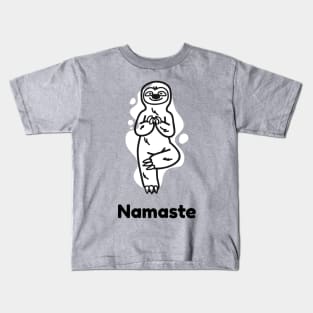 Namaste Sloth Kids T-Shirt